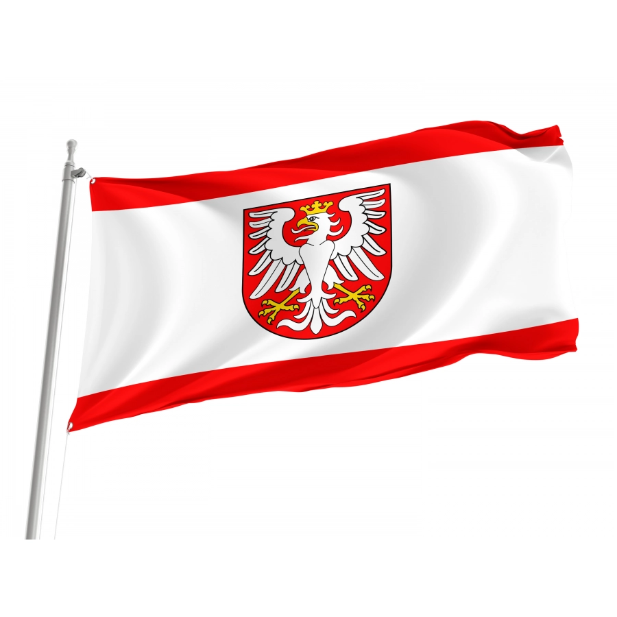 Flag Of Kcynia, Patriotic Flags, Unique Design Print, Flags For Indoor & Outdoor Use - High Quality Poland for Indoor and Outdoor Use
