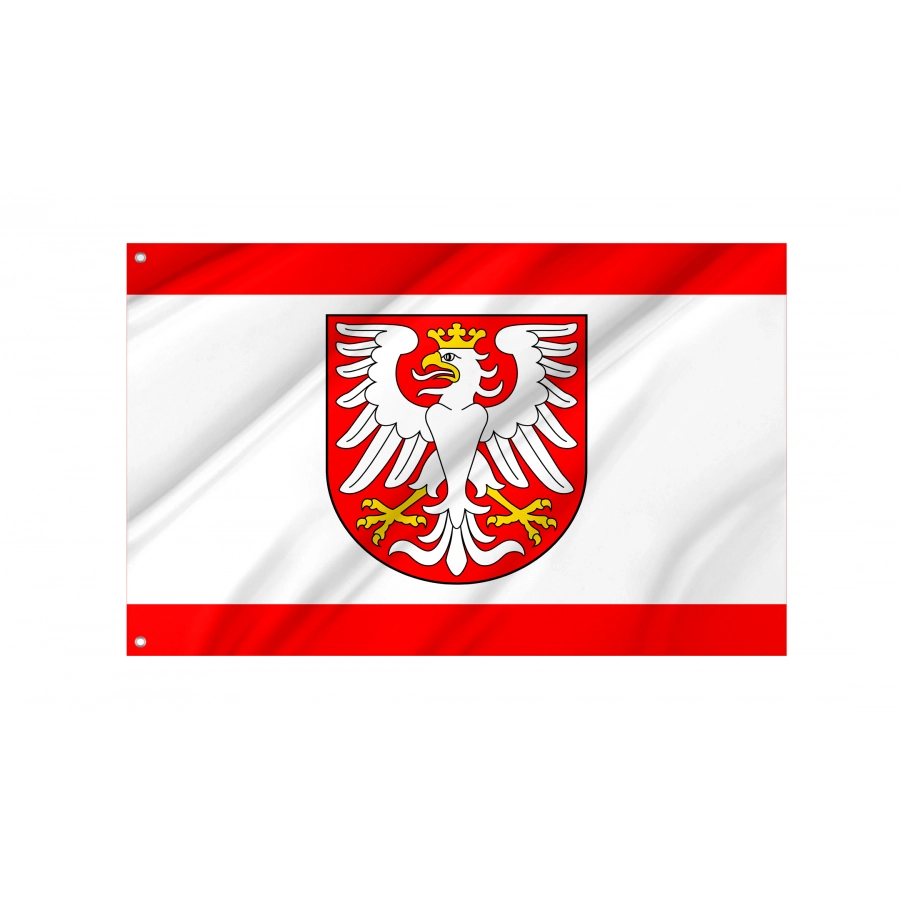 Flag Of Kcynia, Patriotic Flags, Unique Design Print, Flags For Indoor & Outdoor Use - High Quality Poland for Indoor and Outdoor Use