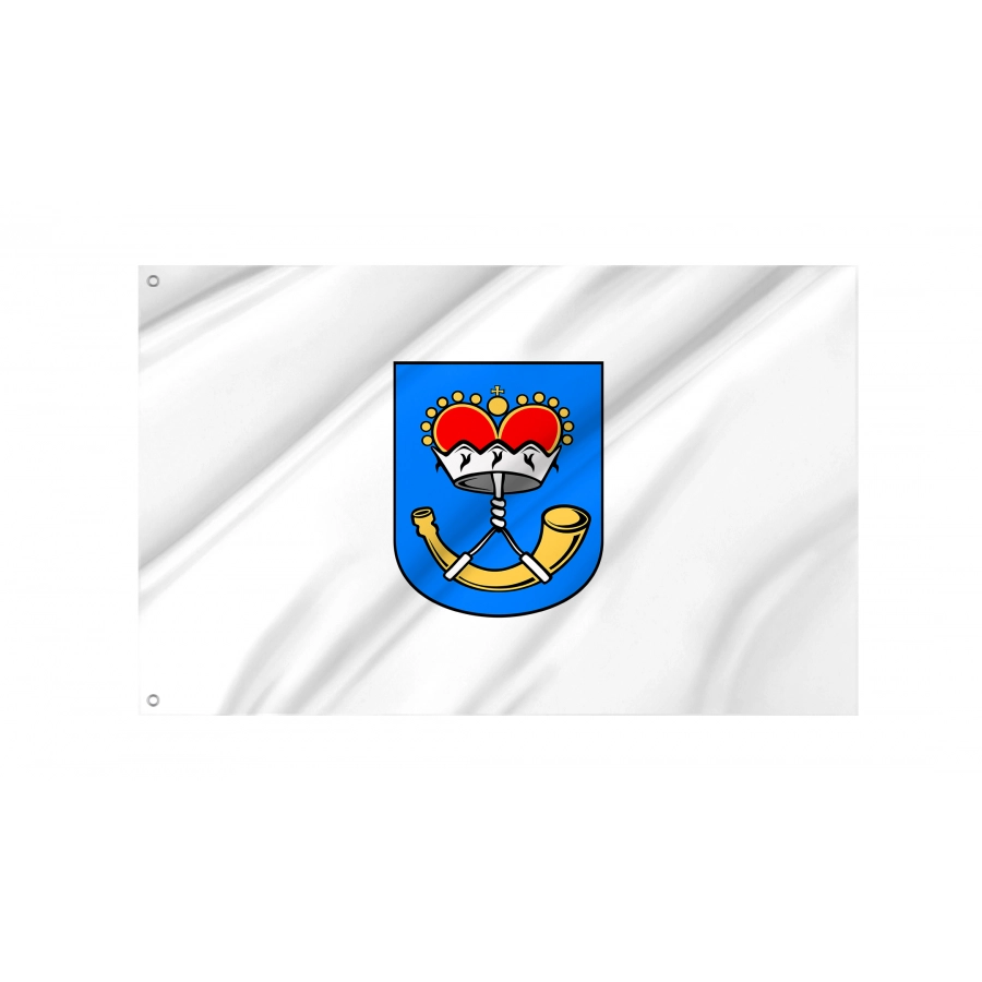 Flag Of Klecko, Patriotic Flags, Unique Design Print, Flags For Indoor & Outdoor Use - High Quality Poland for Indoor and Outdoor Use