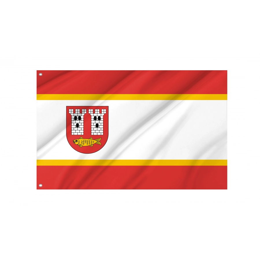 Flag Of Kleczew, Patriotic Flags, Unique Design Print, Flags For Indoor & Outdoor Use - High Quality Poland for Indoor and Outdoor Use