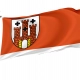 Kluczbork Flag for Indoor & Outdoor Use - Imagine 1