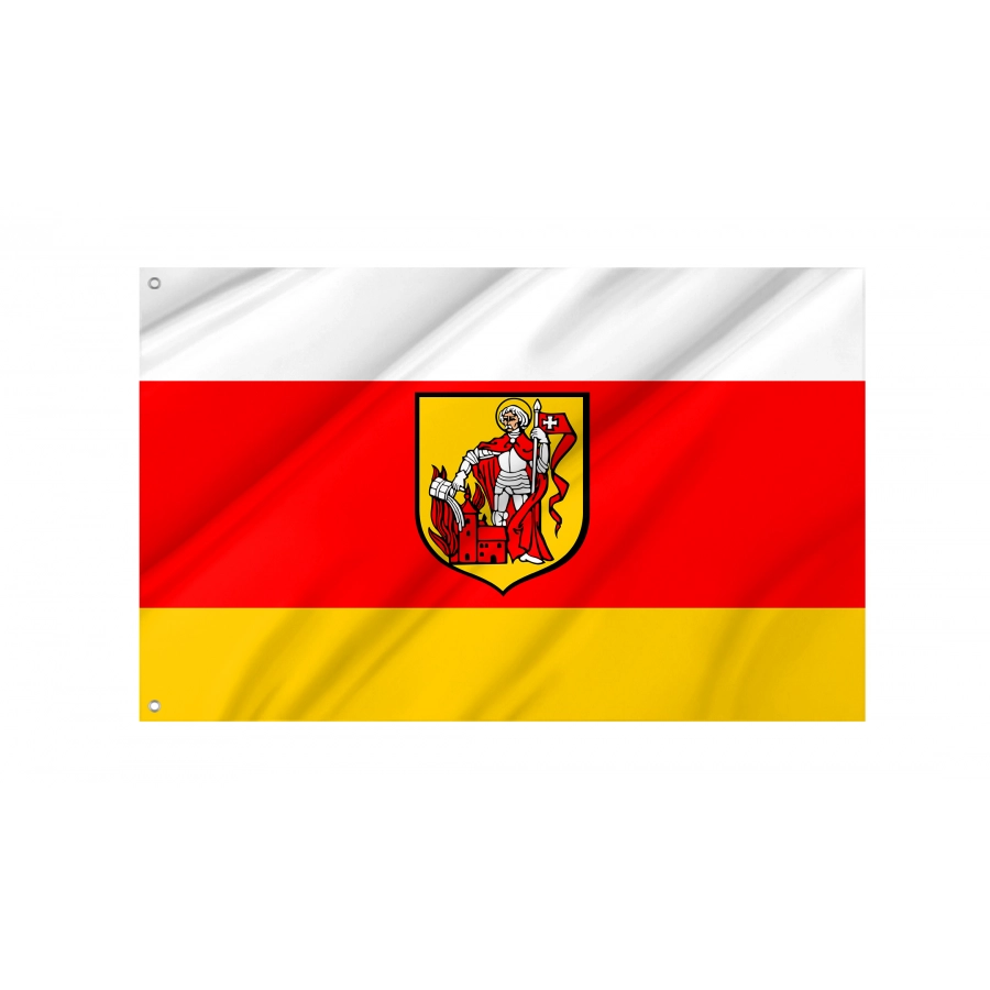 Flag Of Kolno, Patriotic Flags, Unique Design Print, Flags For Indoor & Outdoor Use - High Quality Poland for Indoor and Outdoor Use