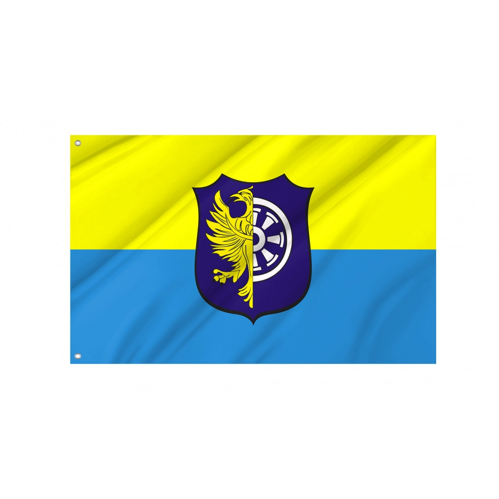 Krapkowice (dawna) Flag for Indoor & Outdoor Use