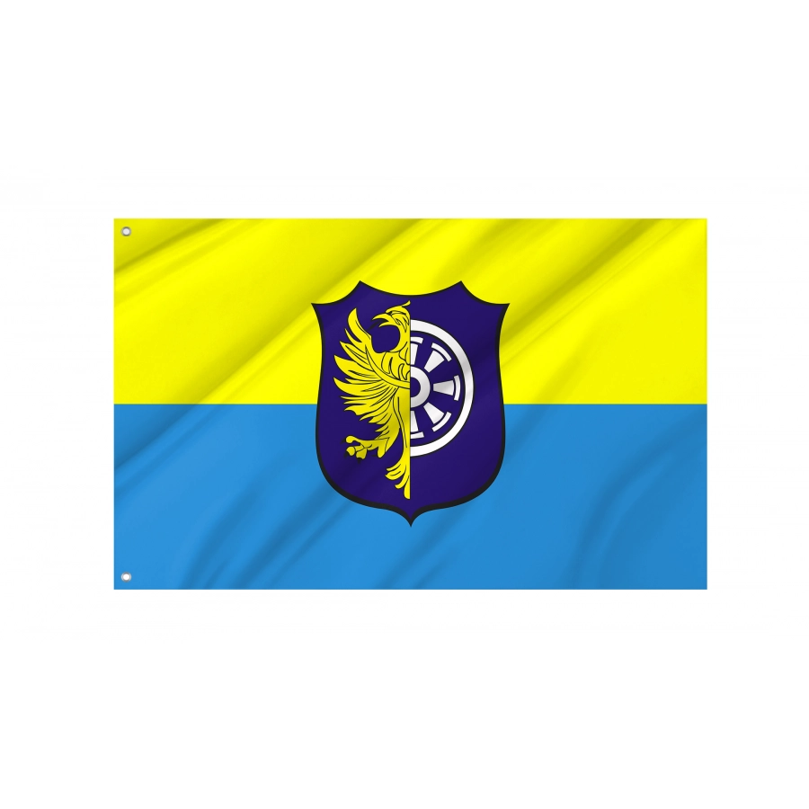 Flag Of Krapkowice (Dawna), Patriotic Flags, Unique Design Print, Flags For Indoor & Outdoor Use - High Quality Poland for Indoor and Outdoor Use