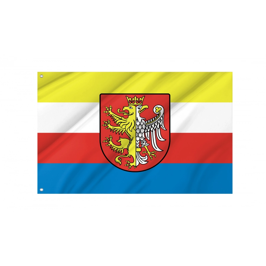 Flag Of Krosno, Patriotic Flags, Unique Design Print, Flags For Indoor & Outdoor Use - High Quality Poland for Indoor and Outdoor Use