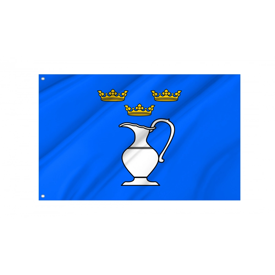 Flag Of Krynica-Zdroj, Patriotic Flags, Unique Design Print, Flags For Indoor & Outdoor Use - High Quality Poland for Indoor and Outdoor Use