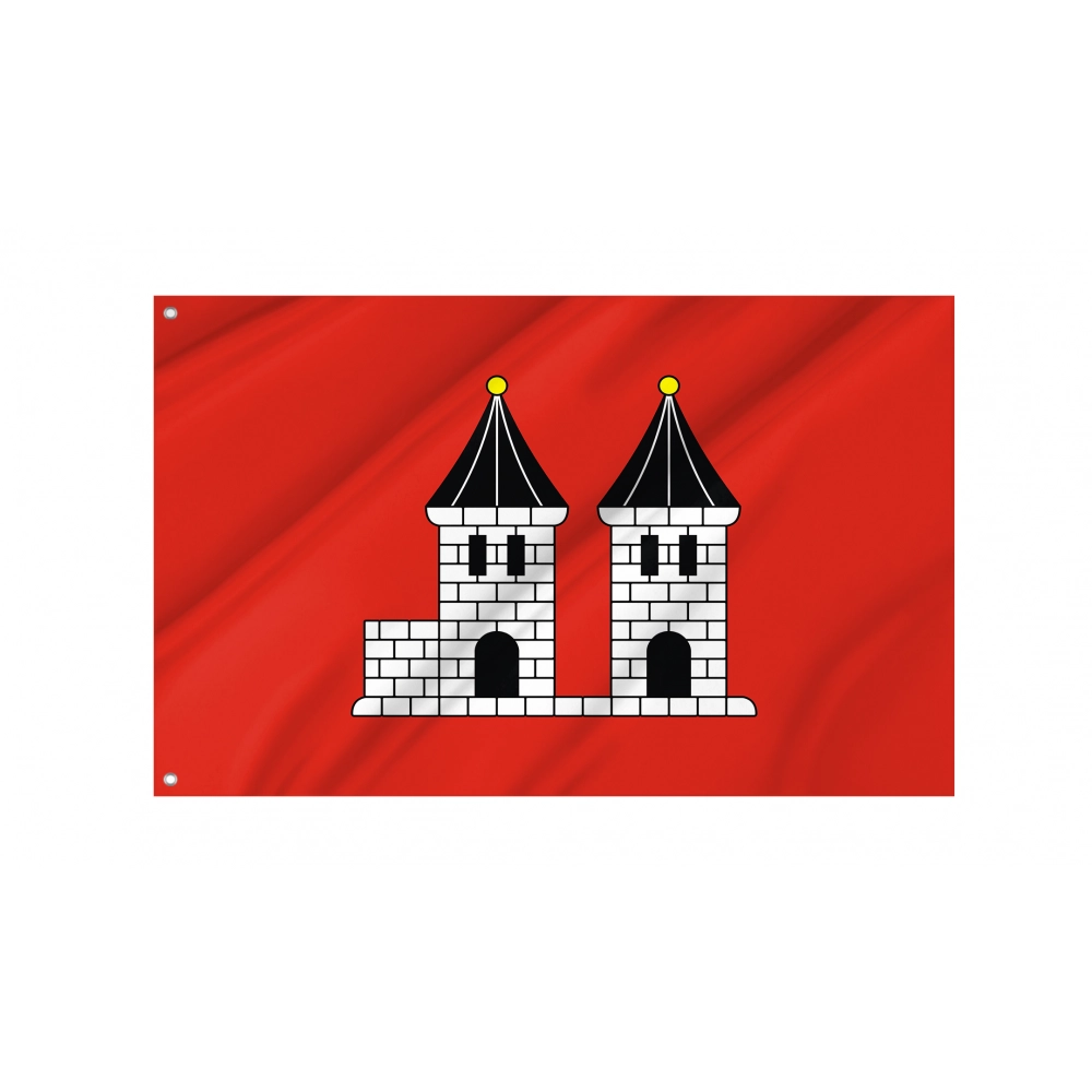 Ksiaz Wielkopolski Flag for Indoor & Outdoor Use