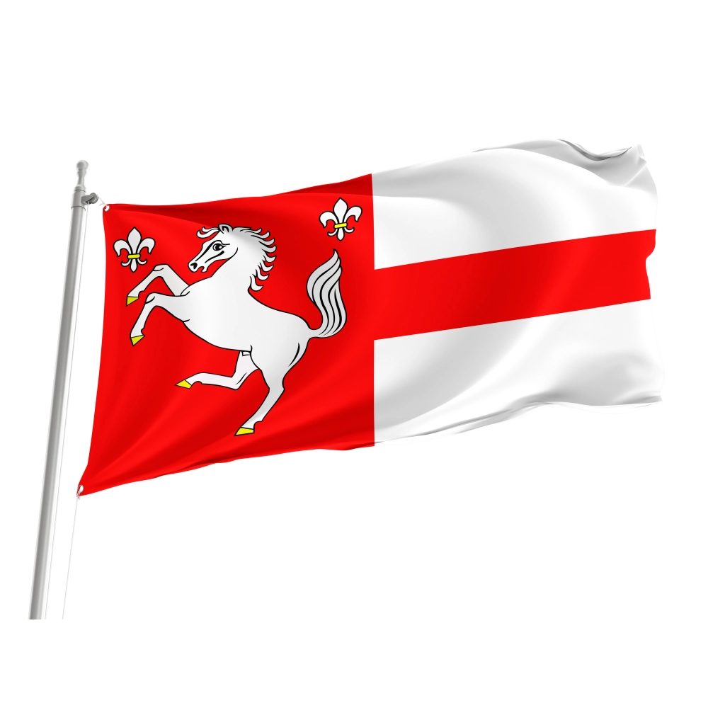 Lack Flag for Indoor & Outdoor Use