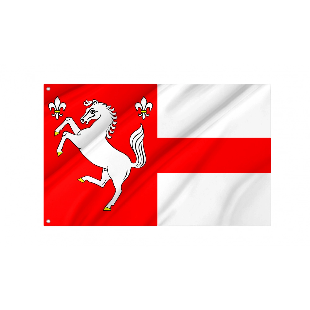 Lack Flag for Indoor & Outdoor Use