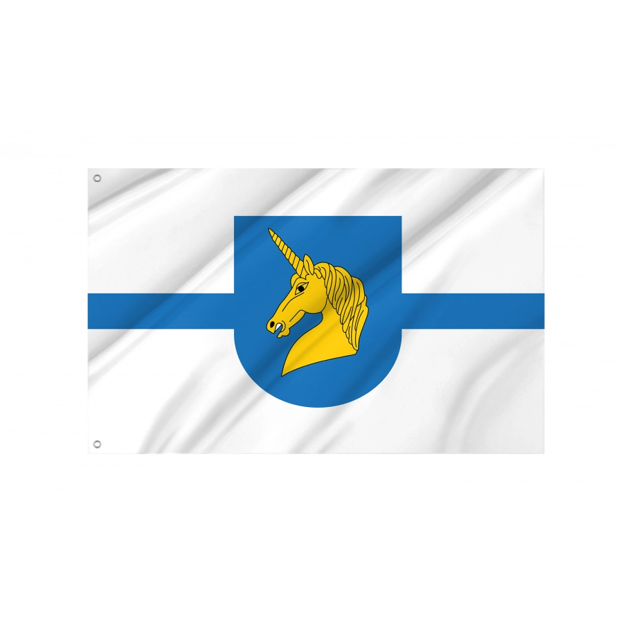 Flag Of Lidzbark Welski, Patriotic Flags, Unique Design Print, Flags For Indoor & Outdoor Use - High Quality Poland for Indoor and Outdoor Use