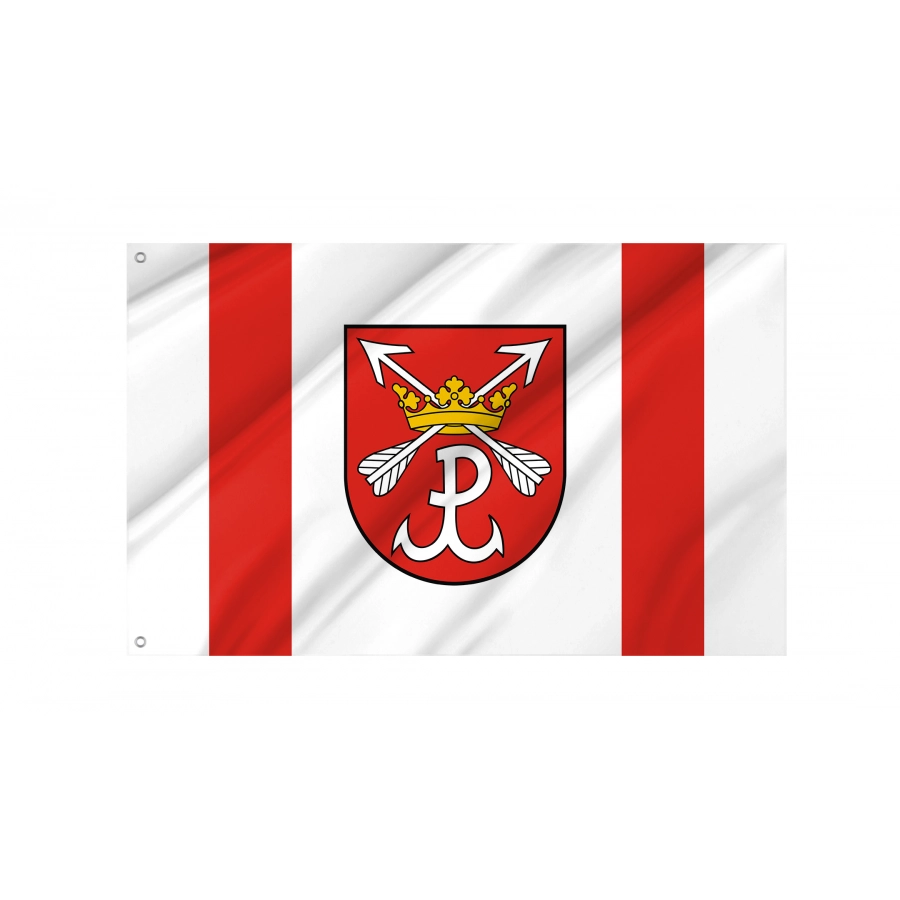 Flag Of Lomianki, Patriotic Flags, Unique Design Print, Flags For Indoor & Outdoor Use - High Quality Poland for Indoor and Outdoor Use