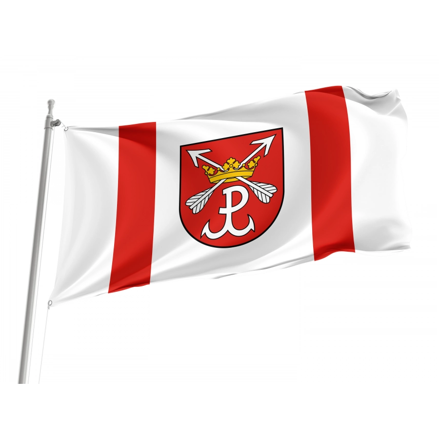 Flag Of Lomianki, Patriotic Flags, Unique Design Print, Flags For Indoor & Outdoor Use - High Quality Poland for Indoor and Outdoor Use