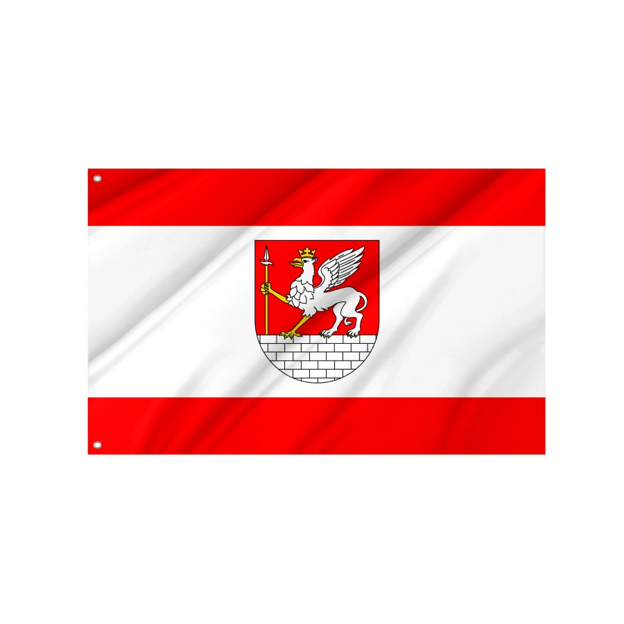 Flag Of Lubycza Krolewska, Patriotic Flags, Unique Design Print, Flags For Indoor & Outdoor Use - High Quality Poland for Indoor and Outdoor Use
