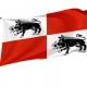 Mieroszow Flag for Indoor & Outdoor Use - Imagine 1