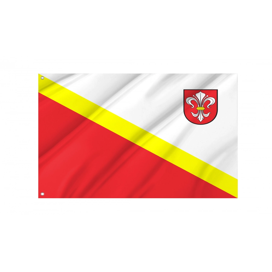 Flag Of Mikstat, Patriotic Flags, Unique Design Print, Flags For Indoor & Outdoor Use - High Quality Poland for Indoor and Outdoor Use