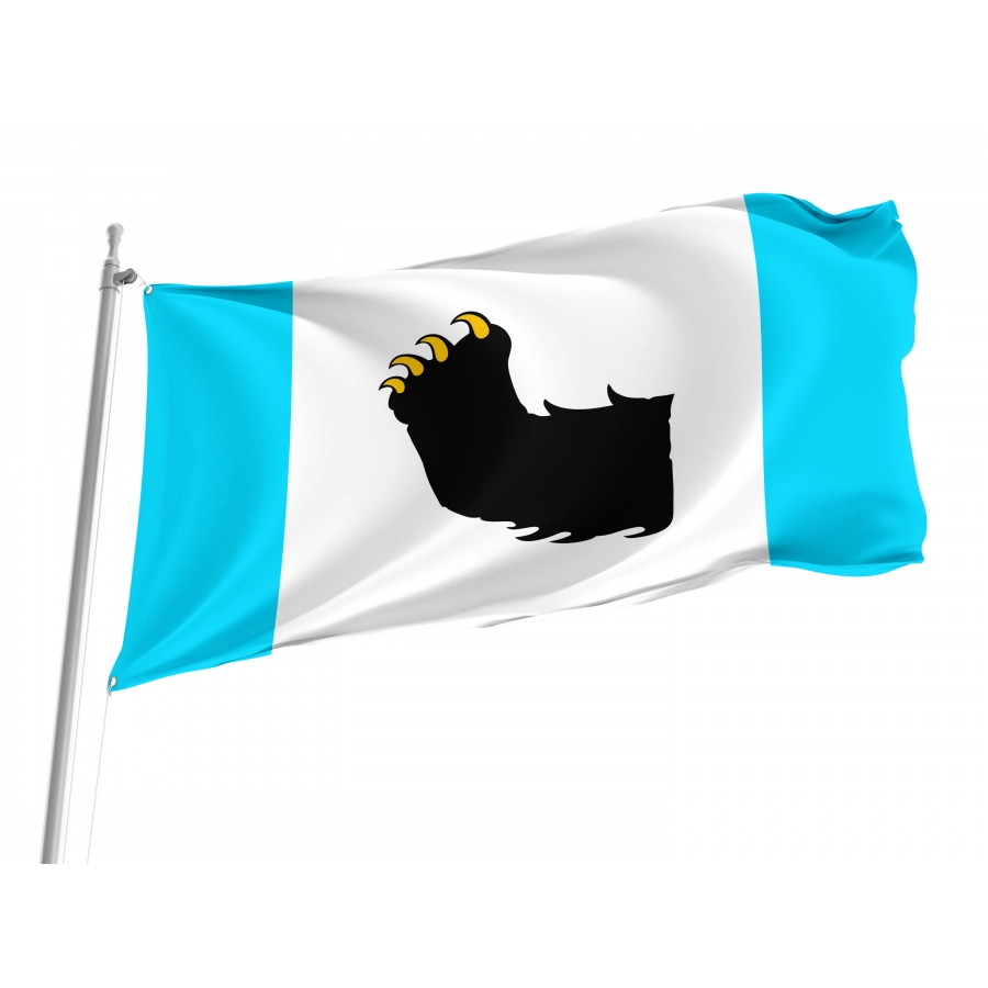 Flag Of Mragowo, Patriotic Flags, Unique Design Print, Flags For Indoor & Outdoor Use - High Quality Poland for Indoor and Outdoor Use