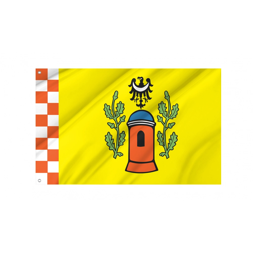 Niemcza Flag for Indoor & Outdoor Use