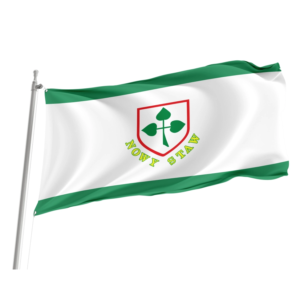 Nowy Staw Flag for Indoor & Outdoor Use