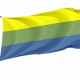 Orzysz Flag for Indoor & Outdoor Use - Imagine 1