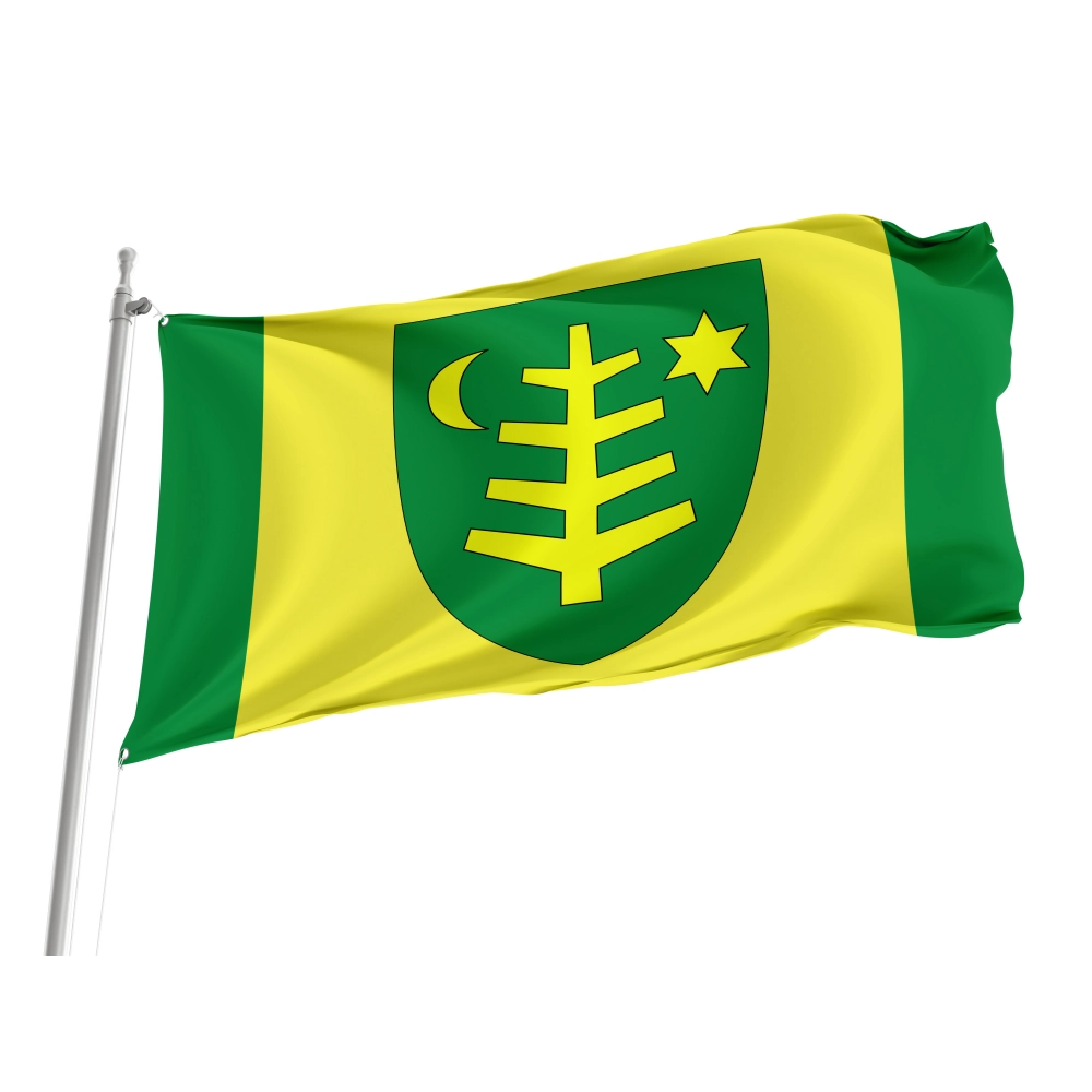 Ostrow Mazowiecka Flag for Indoor & Outdoor Use