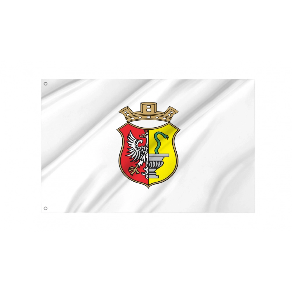 Otwock Flag for Indoor & Outdoor Use