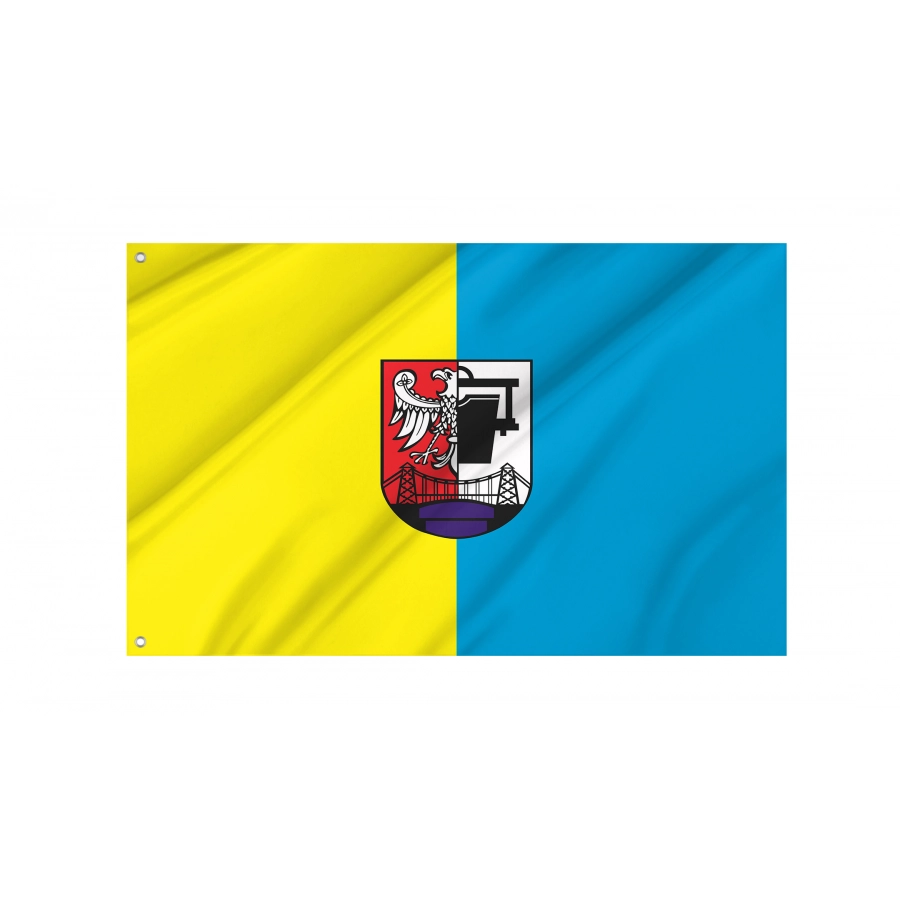 Flag Of Ozimek, Patriotic Flags, Unique Design Print, Flags For Indoor & Outdoor Use - High Quality Poland for Indoor and Outdoor Use