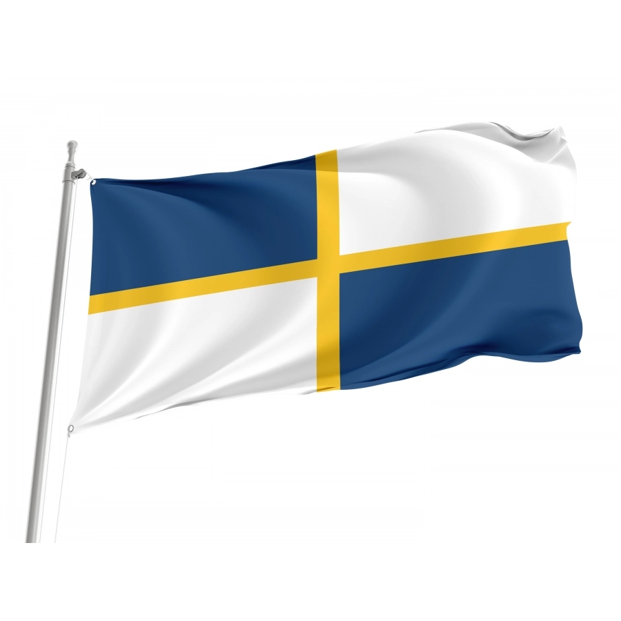 Flag Of Pelplin, Patriotic Flags, Unique Design Print, Flags For Indoor & Outdoor Use - High Quality Poland for Indoor and Outdoor Use