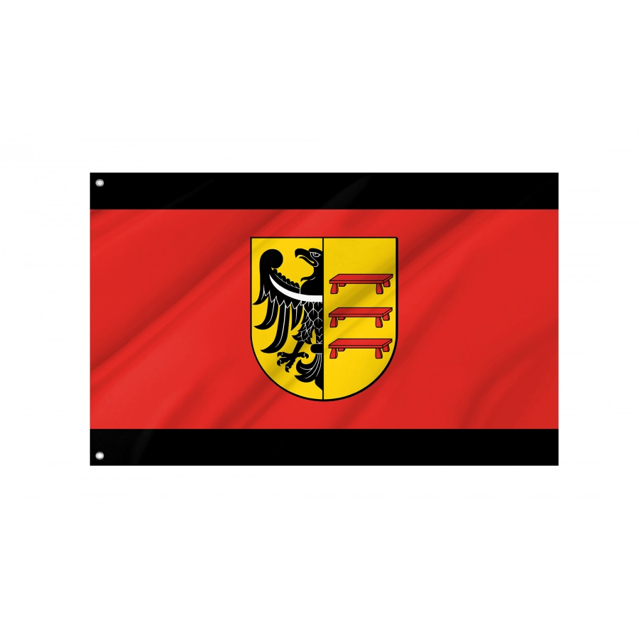 Flag Of Pilawa Gorna, Patriotic Flags, Unique Design Print, Flags For Indoor & Outdoor Use - High Quality Poland for Indoor and Outdoor Use