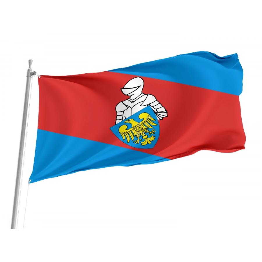 Flag Of Powiat Mikolowski, Patriotic Flags, Unique Design Print, Flags For Indoor & Outdoor Use - High Quality Poland for Indoor and Outdoor Use