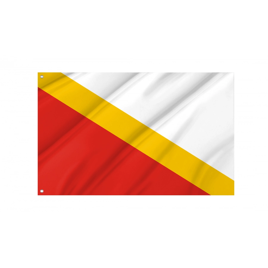 Flag Of Proszowice, Patriotic Flags, Unique Design Print, Flags For Indoor & Outdoor Use - High Quality Poland for Indoor and Outdoor Use