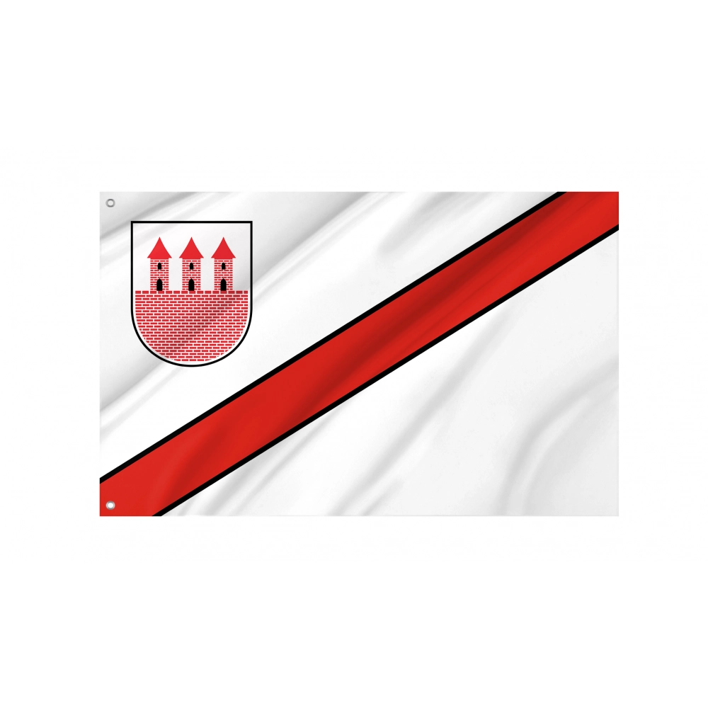 Przasnysz Flag for Indoor & Outdoor Use