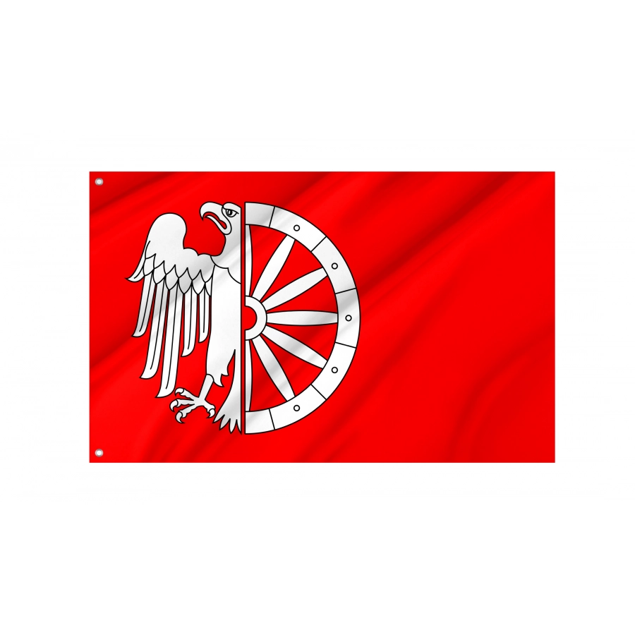 Flag Of Raciborz, Patriotic Flags, Unique Design Print, Flags For Indoor & Outdoor Use - High Quality Poland for Indoor and Outdoor Use