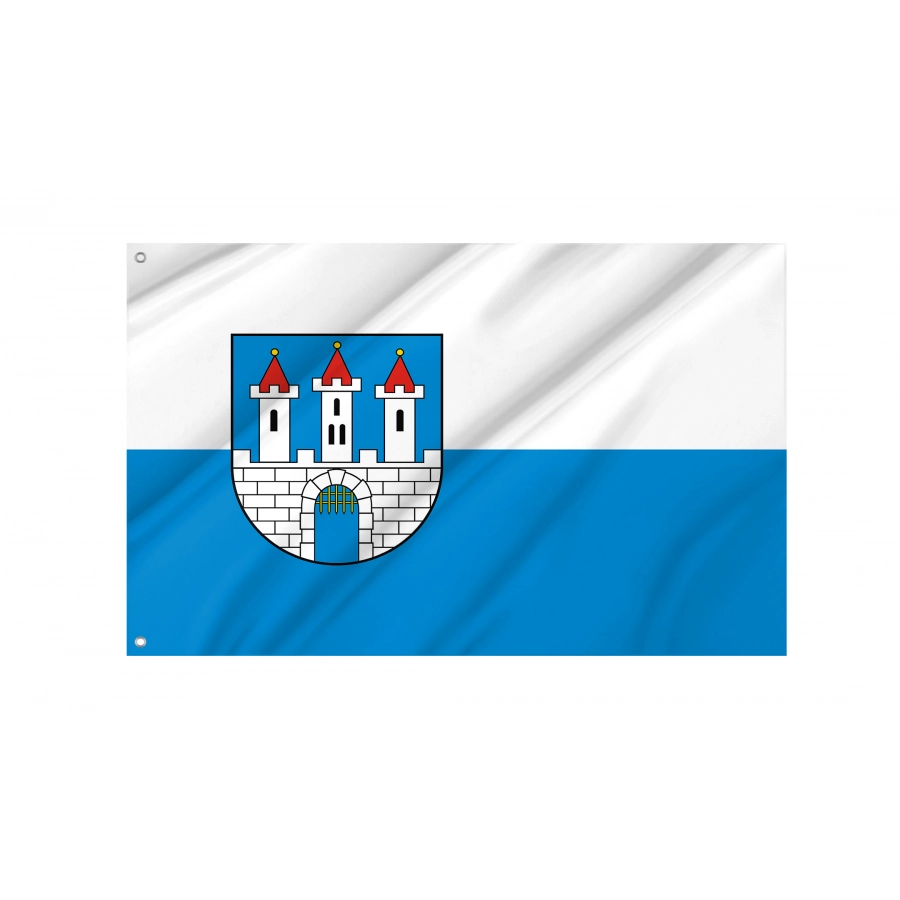 Flag Of Radkow, Patriotic Flags, Unique Design Print, Flags For Indoor & Outdoor Use - High Quality Poland for Indoor and Outdoor Use