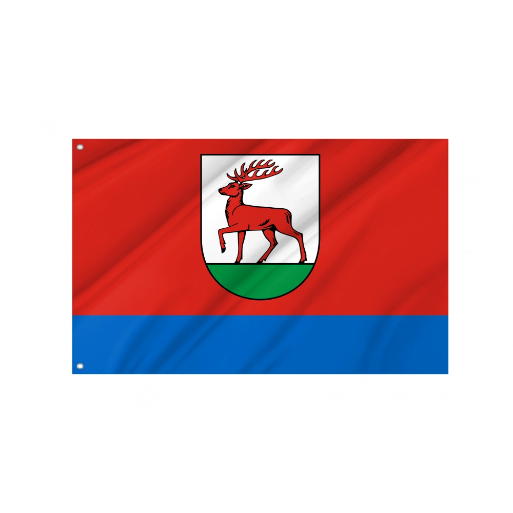 Rzepin Flag for Indoor & Outdoor Use