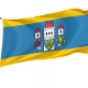 Skoczow Flag for Indoor & Outdoor Use - Imagine 1