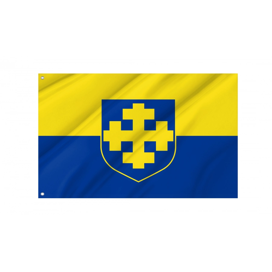Flag Of Slupca, Patriotic Flags, Unique Design Print, Flags For Indoor & Outdoor Use - High Quality Poland for Indoor and Outdoor Use