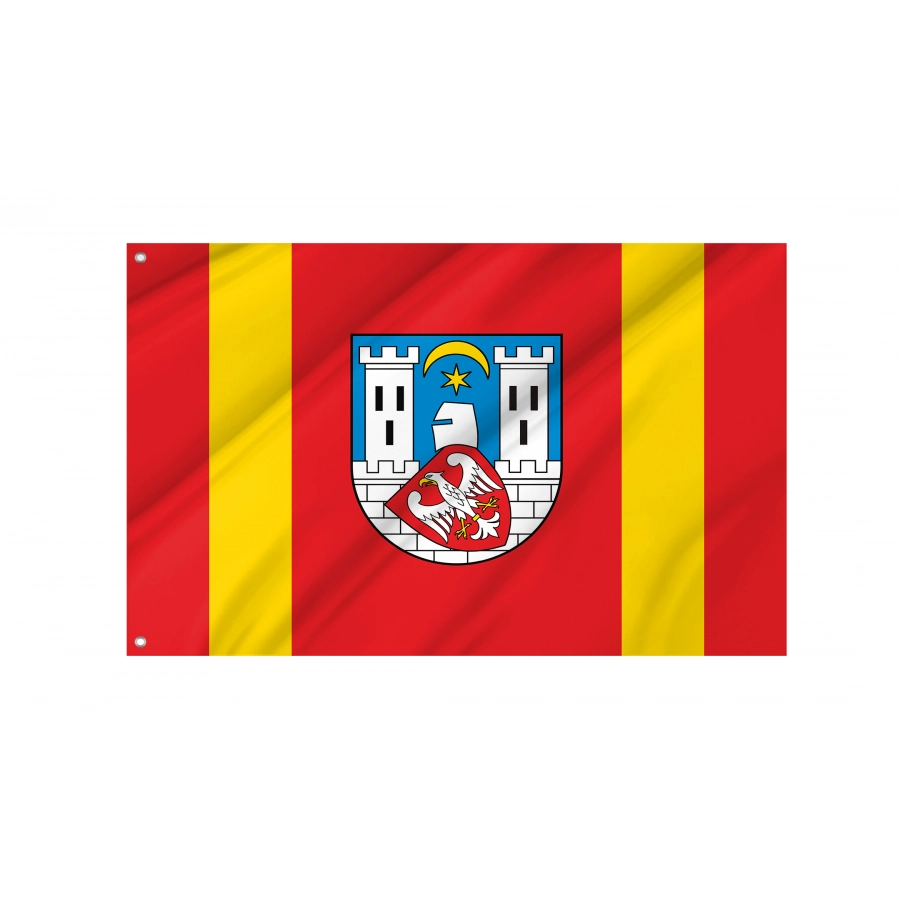 Flag Of Sroda Wielkopolska, Patriotic Flags, Unique Design Print, Flags For Indoor & Outdoor Use - High Quality Poland for Indoor and Outdoor Use
