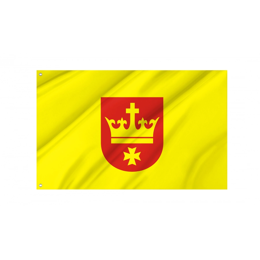 Flag Of Starogard Gdanski, Patriotic Flags, Unique Design Print, Flags For Indoor & Outdoor Use - High Quality Poland for Indoor and Outdoor Use