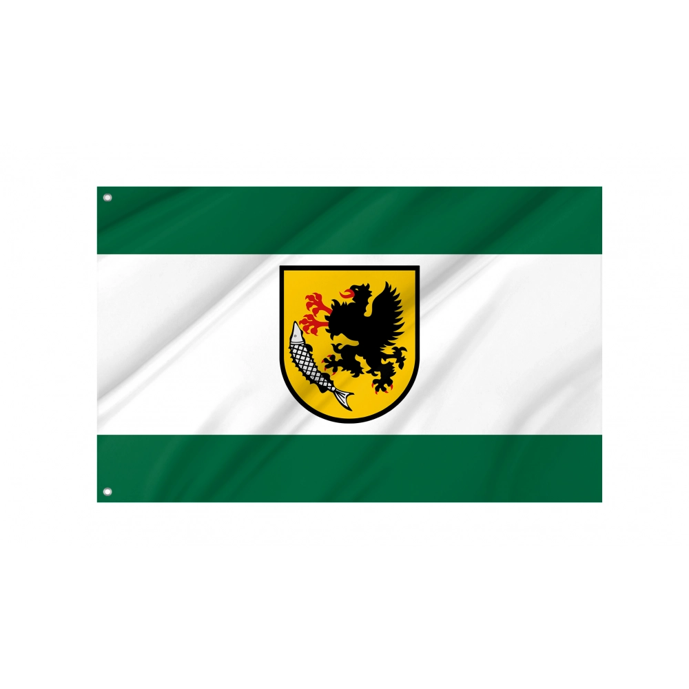 Szczecinek Flag for Indoor & Outdoor Use