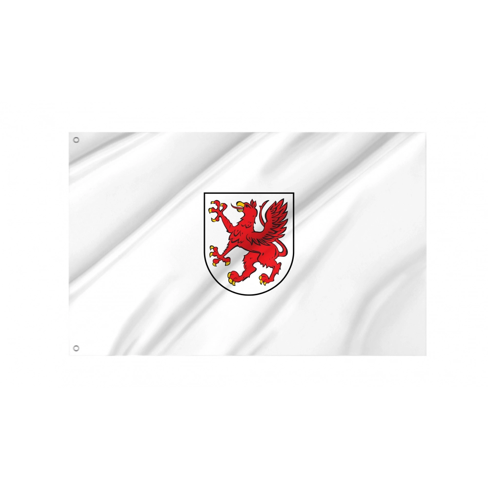 Tczew Flag for Indoor & Outdoor Use