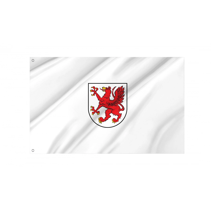 Flag Of Tczew, Patriotic Flags, Unique Design Print, Flags For Indoor & Outdoor Use - High Quality Poland for Indoor and Outdoor Use