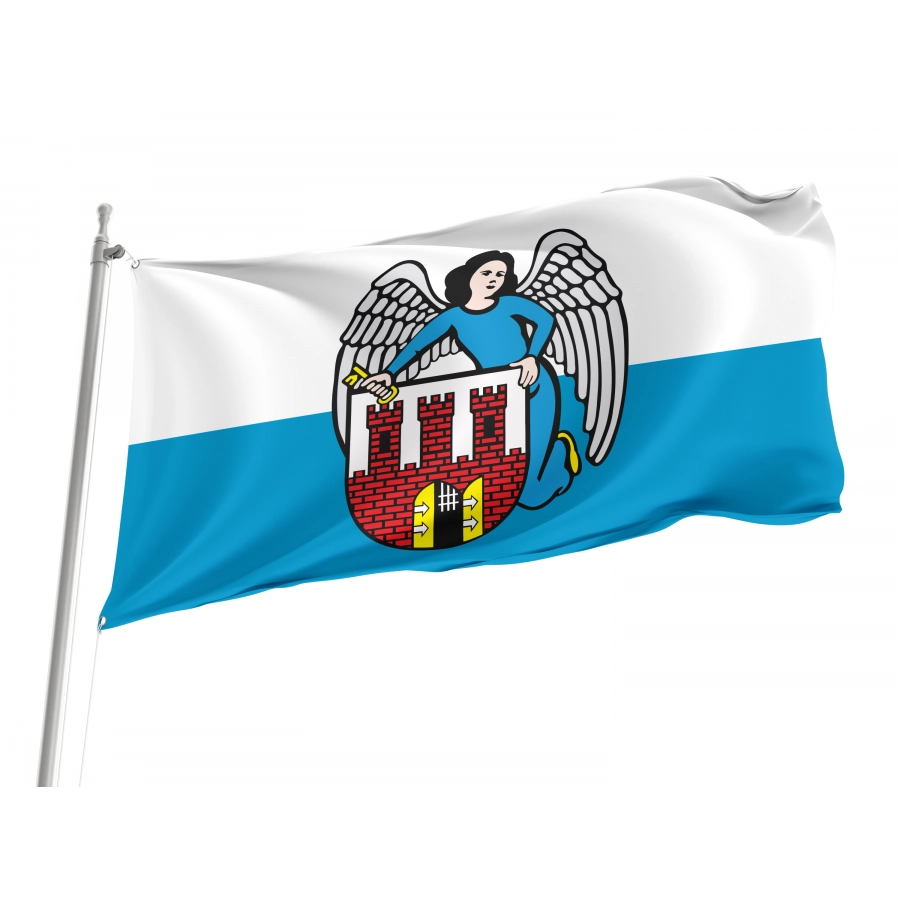 Flag Of Torunia, Patriotic Flags, Unique Design Print, Flags For Indoor & Outdoor Use - High Quality Poland for Indoor and Outdoor Use