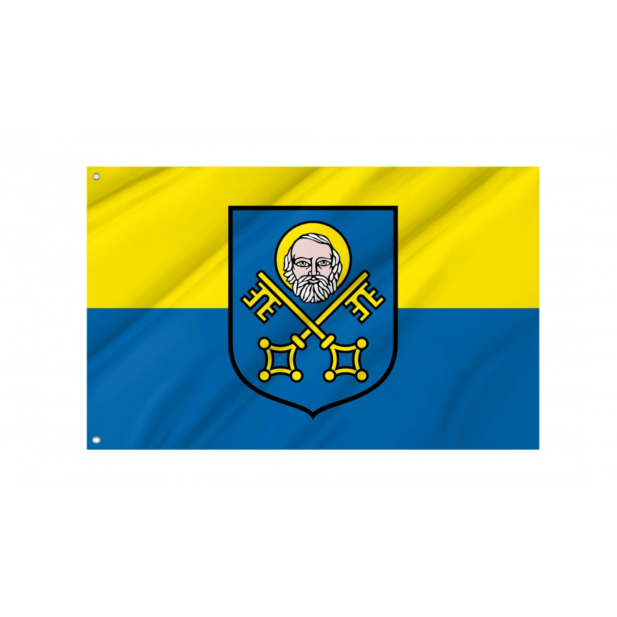 Flag Of Trzebnica, Patriotic Flags, Unique Design Print, Flags For Indoor & Outdoor Use - High Quality Poland for Indoor and Outdoor Use