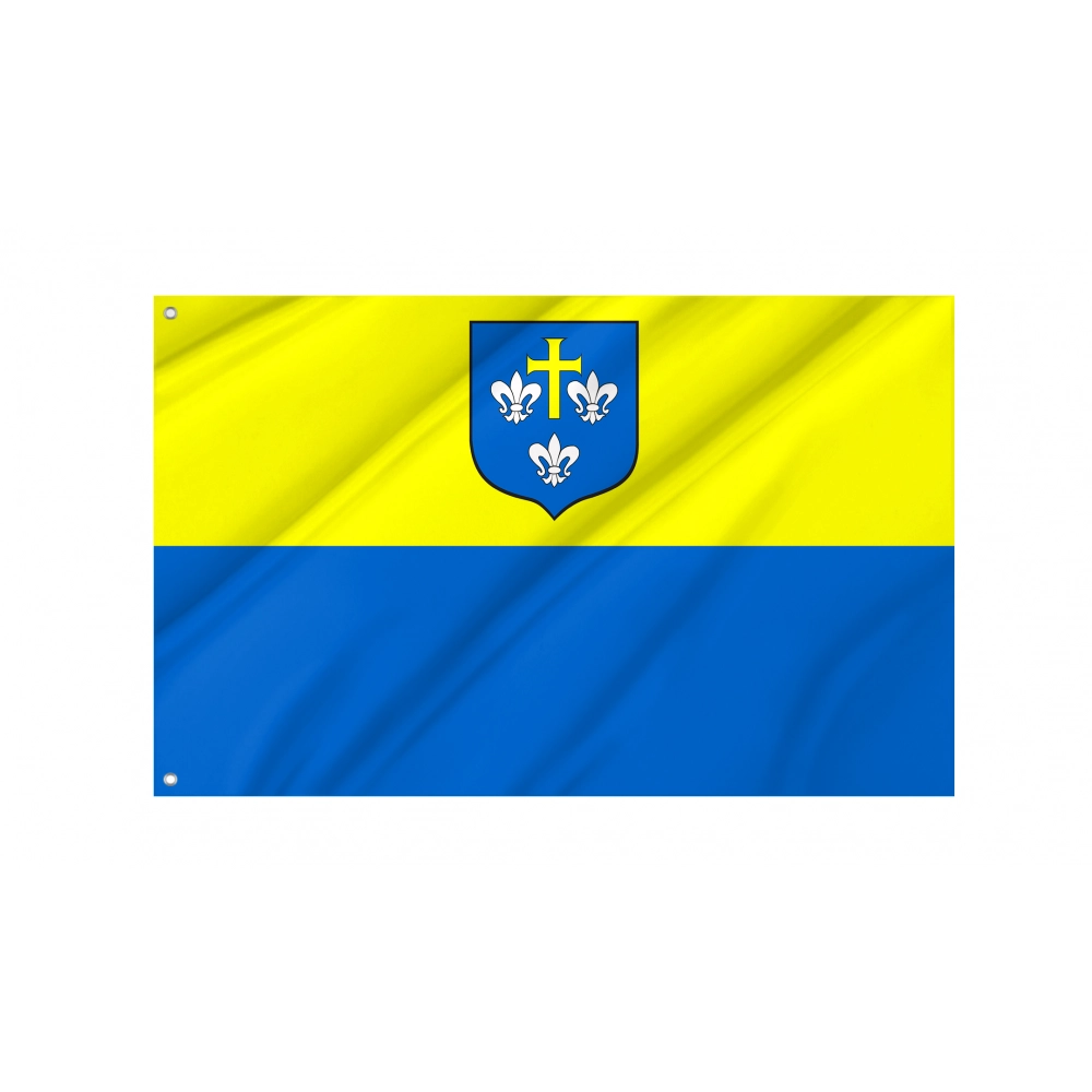 Uniejow Flag for Indoor & Outdoor Use