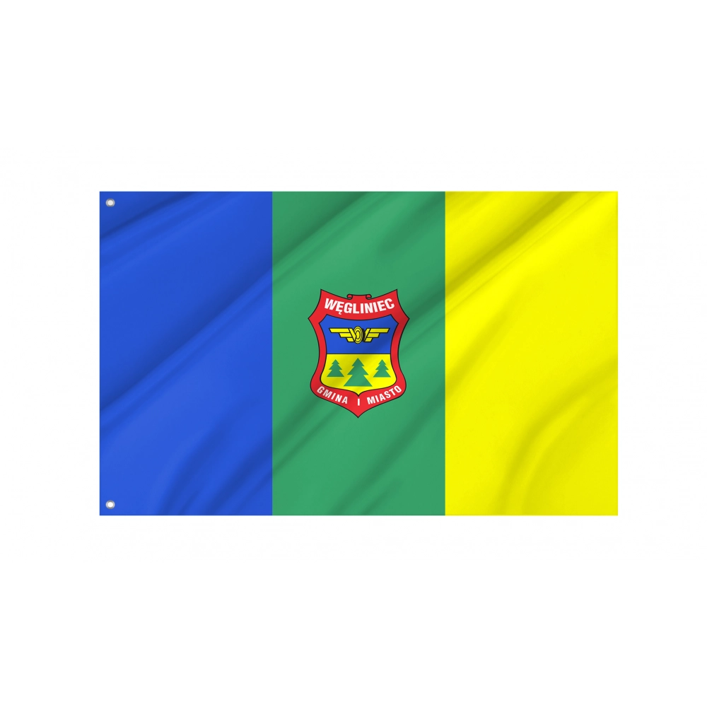 Wegliniec Flag for Indoor & Outdoor Use