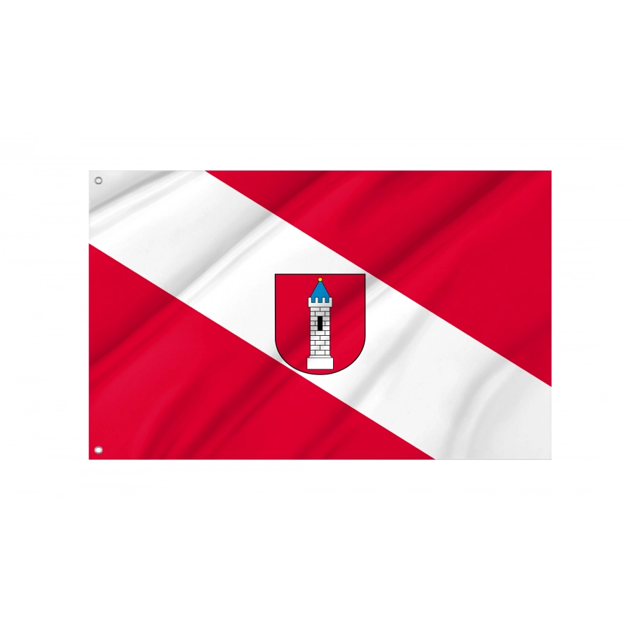 Flag Of Wielun, Patriotic Flags, Unique Design Print, Flags For Indoor & Outdoor Use - High Quality Poland for Indoor and Outdoor Use