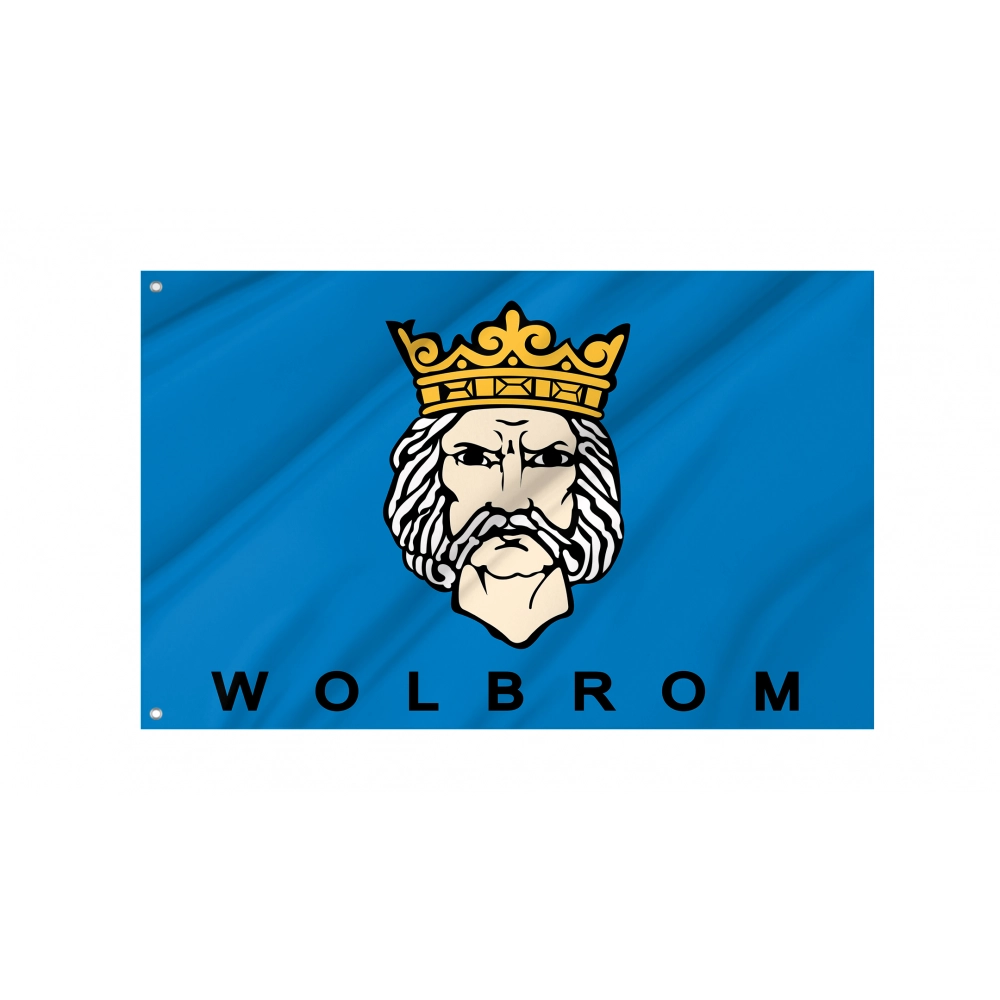 Wolbrom Flag for Indoor & Outdoor Use