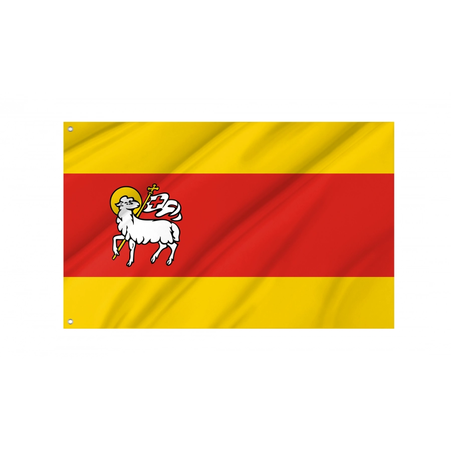 Flag Of Zakroczym, Patriotic Flags, Unique Design Print, Flags For Indoor & Outdoor Use - High Quality Poland for Indoor and Outdoor Use
