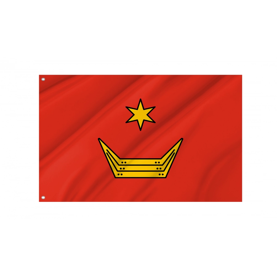 Flag Of Zerkow, Patriotic Flags, Unique Design Print, Flags For Indoor & Outdoor Use - High Quality Poland for Indoor and Outdoor Use