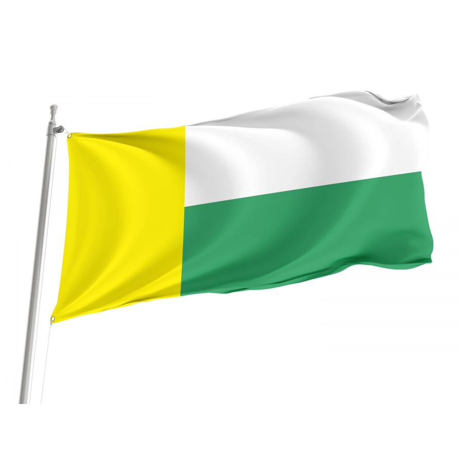 Flag Of Zielona Gоra, Patriotic Flags, Unique Design Print, Flags For Indoor & Outdoor Use - High Quality Poland for Indoor and Outdoor Use
